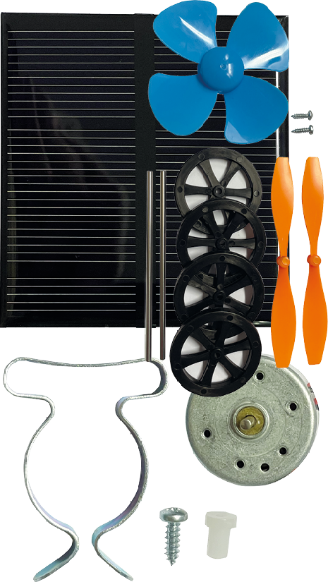 Teile für Solarmodell